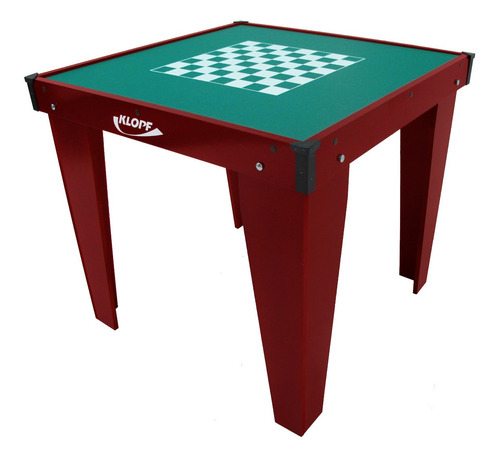 Imagem 5 de 5 de Mesa De Dominó Damas Xadrez - Klopf - Cód. 1078
