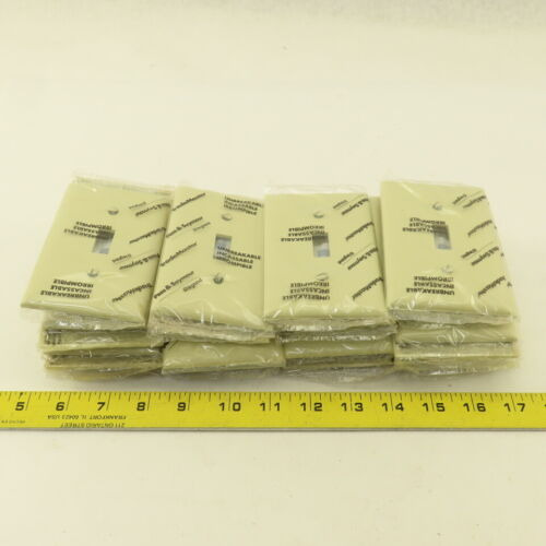 Trade Master Tp1-i Unbreakable Toggle Wall Plate Cover I Ssy