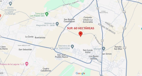 Terreno En Venta En Zumpango, Edo. Méx. Sup. 60 Hectáreas.