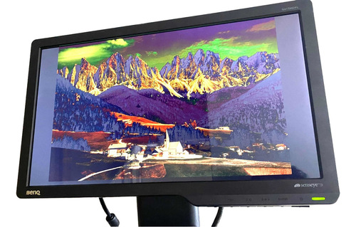 Monitor Benq Led 16 Vga + Cables Wide Screen Gta 1 Año Negro (Reacondicionado)