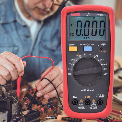 Ut136b+medidor De Voltaje De Corriente De Prueba De Diodo Nc