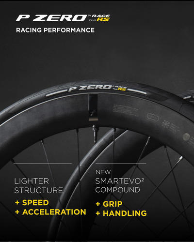 Llanta Pirelli P Zero Race Tlr Rs 700x30 Tubeless Color Negro