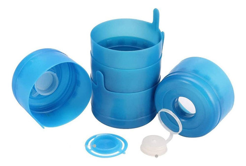 Water Jug Caps, Water Bottle Caps, 5 Pieces 55mm 3 & 5 Gallo