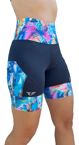 Imagem 1 de 7 de Short Compressão Corrida Pro Racing C/ Bolsos