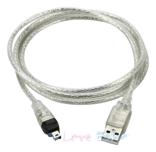 Nuevo 5 Pies Usb A Firewire Ieee 1394 4 Pines Ilink Adaptado