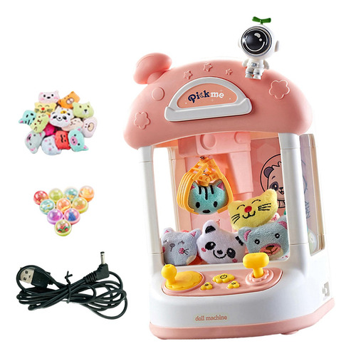 Mini Máquina De Garra Mini Máquinas Rosa 20 Muñecas