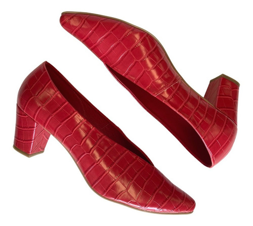 Imagen 5 de 9 de Zapatilla Mujer Felipe Rentería Moda Casual Tacón 5cms