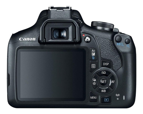 Imagen 4 de 5 de Canon EOS Rebel T7 18-55mm IS II + 75-300mm III Kit DSLR color negro