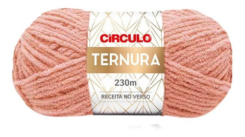 Fio Lã Ternura Círculo 100g 230mts - Crochê / Tricô Imediato Cor 3253 - SEDA