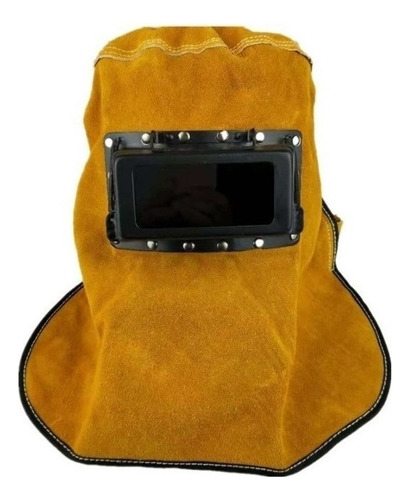 Lazhu Spark Resistant Leather Welder Mask