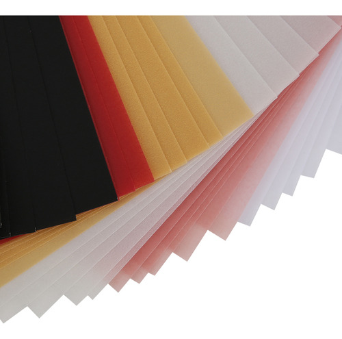 Papel De Ácido Sulfúrico, 50 Unidades, Tarjetas De Colores P