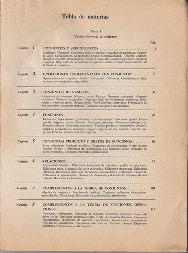 Teoria De Conjuntos Y Temas Afines (Usado)