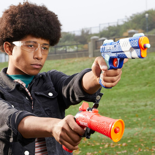 Nerf Fortnite Dual Pack Incluye 2 Blásters (flint-knock Lp)