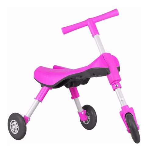 Imagen 1 de 6 de Moto Triciclo Andador P/ Niño Plegable Buggy Metal - El Rey