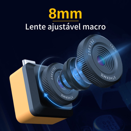 Câmera Térmica Infiray T2splus Infravermelho Android Tipo C