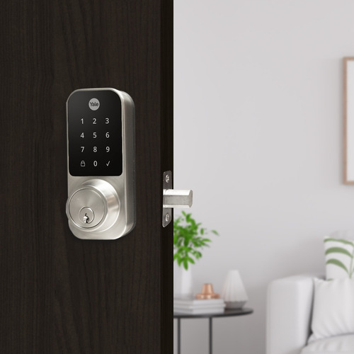 Imagen 3 de 3 de Cerrojo Digital Yale Ydd120 (clave, Llave)