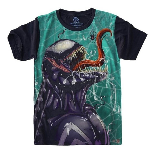 Camiseta Plus Size Filme - Vilão - Venom