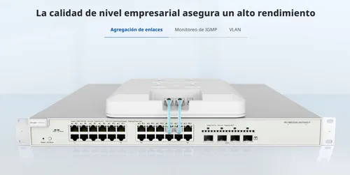 Rg-nbs3100-24gt4sfp, Switch 24 Ptos Gb+4 Sfp,gestión En Nube