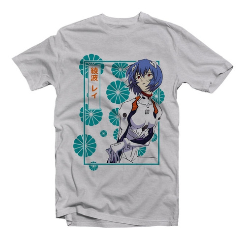 Playera Anime Evangelion Rei Ayanami Nerv V 00-6