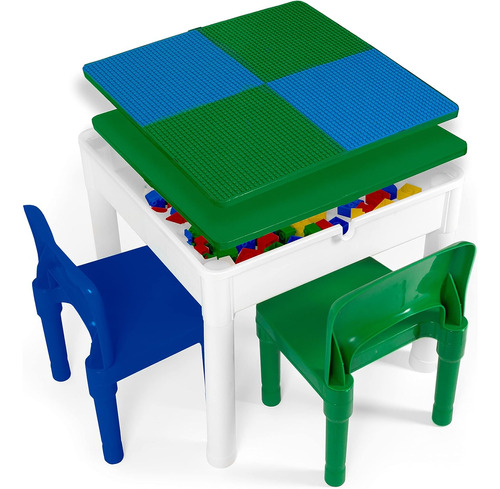 Juego De Mesa De Actividades Para Niños   Tabla De Bloques 