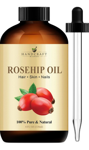 Aceite Esencial Rosa Mosqueta 100% Puro Handcratf 118ml Usa