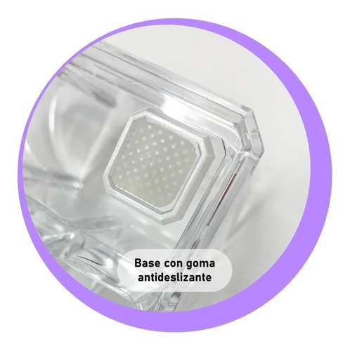 Imagen 7 de 10 de Organizador Acrílico De Maquillaje 2 Cajones Apilable O01507