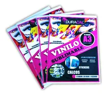 Comprar Vinilo Sublimable Autoadhesivo Blanco Perlado (10 Hojas A3) 