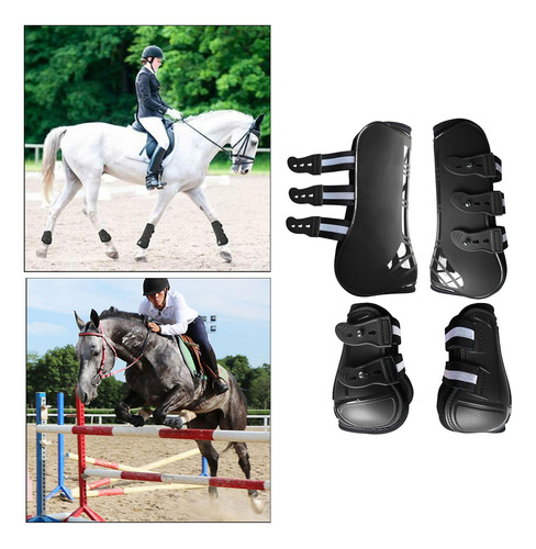 Botas Protectoras De Neopreno Delantero + Trasero Negro M