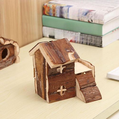 Casa De Madera Para Hámster, Casa De Madera Para Animales