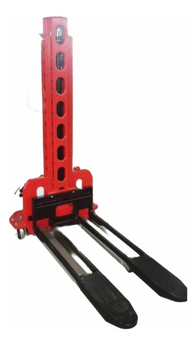Apilador Semielectrico C/ Autolevante 500 Kg Uña Monta Carga