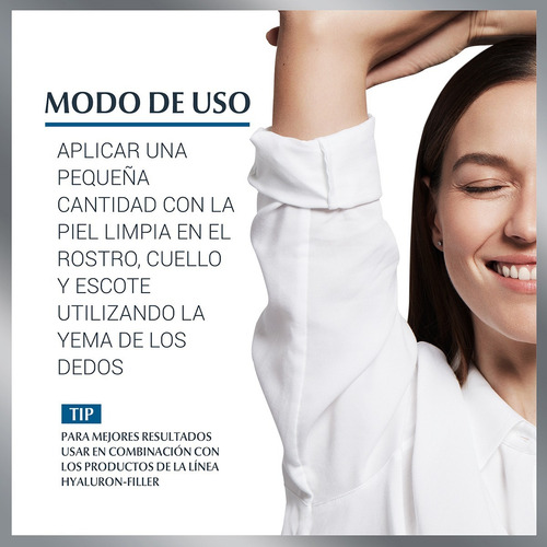 Imagen 4 de 9 de Ampolletas Ácido Hialurónico Eucerin Hyaluron Filler 6 Pzas