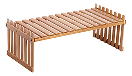 Estante De Encimera Para Plantas De Bambú, Soporte Para Mace