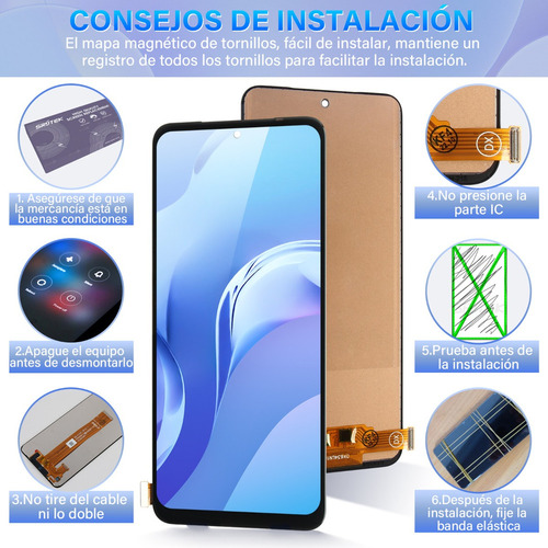 Para Xiaomi Poco M5s 2207117bpg Pantalla Lcd Táctil