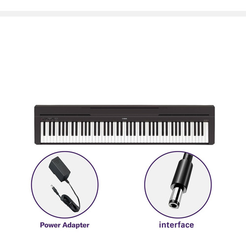 Adaptador 12v 2a Yamaha Para Piano Digital Pa-130 Pa-150