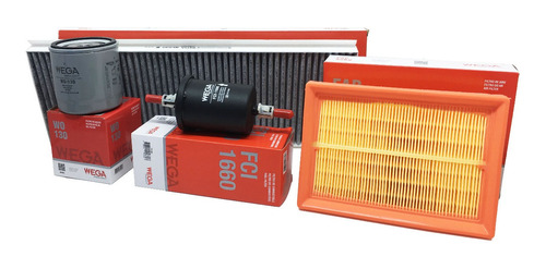 Kit Filtros Gm Prisma 10.8v 77cv Flex Power Mec. 2009 A 2012