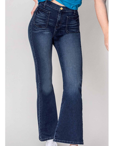 Pantalon Mezclilla Mujer Jeans Dama Andrea 3294901