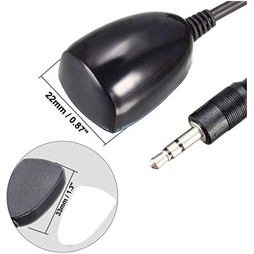 Cable Extensor Uxcell Para Receptor De Infrarrojos Ir, Conec