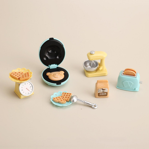 Juego De Gabinetes De Cocina En Miniatura, Accesorios De