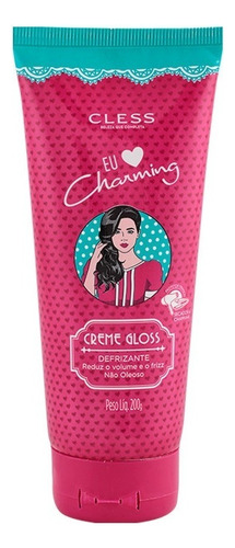 Creme Gloss Defrizante E Protetor Térmico Efeito Liso Cless