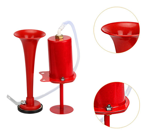 Bike Bell Hooter Bugle, Trompeta, Manillar, Altavoz De Rojo