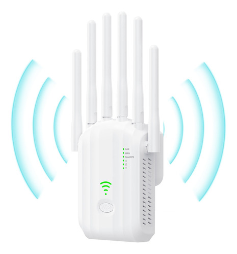 Repetidor Amplificador De Señal Wifi Router De 6 Antena