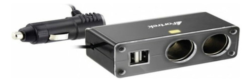 Duplicador De Acendedor Veicular 2 Saídas 12v 2 Usb Celular