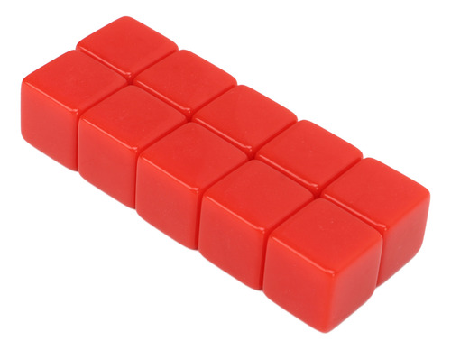 Juego De Dados En Blanco, 30 Unidades, 16 Mm, Escritura En C
