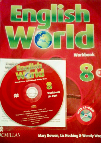 English World 8. Workbook, Cd,  Student, Exam. Macmillan.