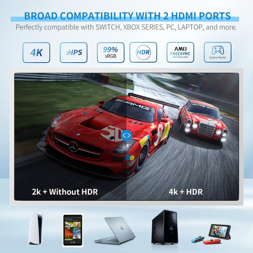 G-story Monitor Portátil Ips 4k 60hz De 14 Pulgadas Integra