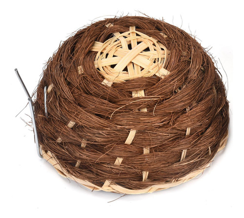 Nido De Pájaro Tejido De Bambú, Cabaña Colgante, Regalo