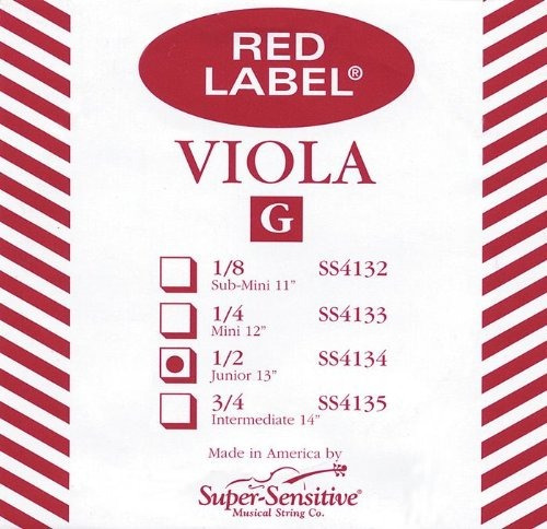 Etiqueta Roja Super Sensible Viola G Cadena Junior