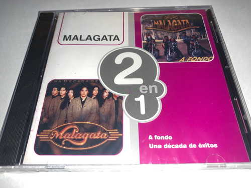 Malagata A Fondo, Una Decada De Exitos 2 En 1 Cd Nuevo