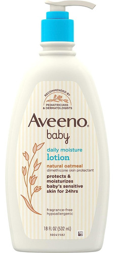 Aveeno Baby Loción Humectante Diaria Avena Natural 532ml 