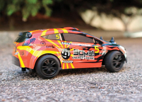 Auto A Control Remoto / Rc Rally Bomb Color Bomb / Rojo